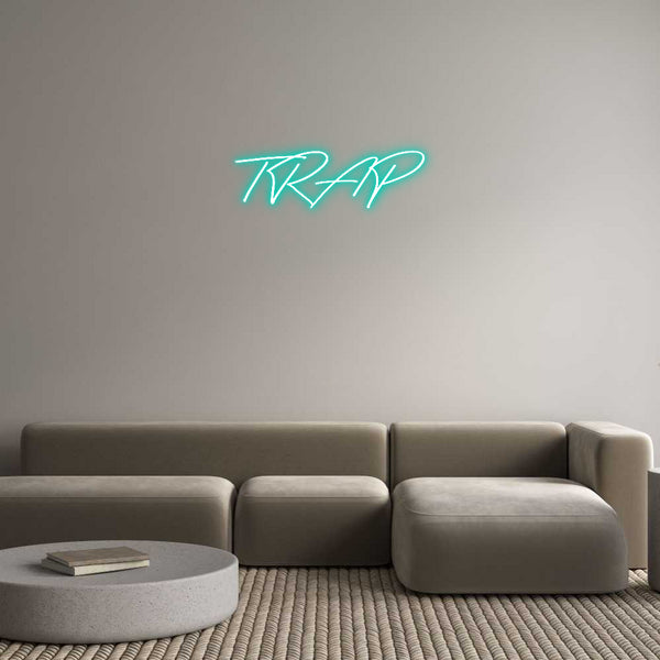 Individuelles Neon: TRAP