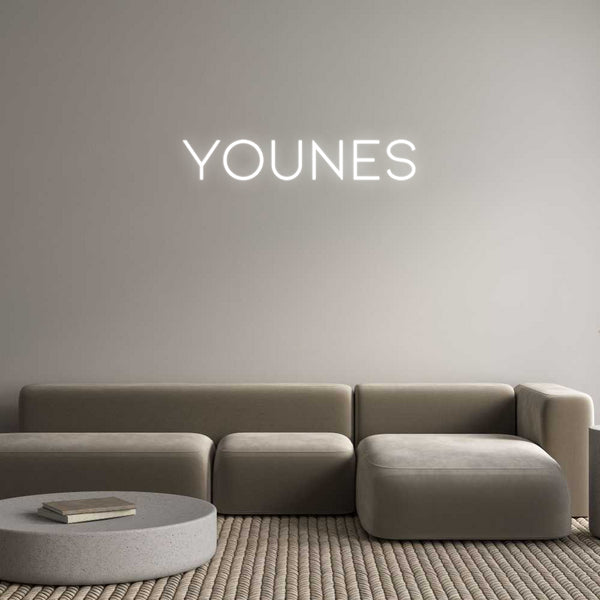 Individuelles Neon: Younes