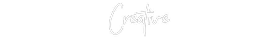Individuelles Neon: Creative