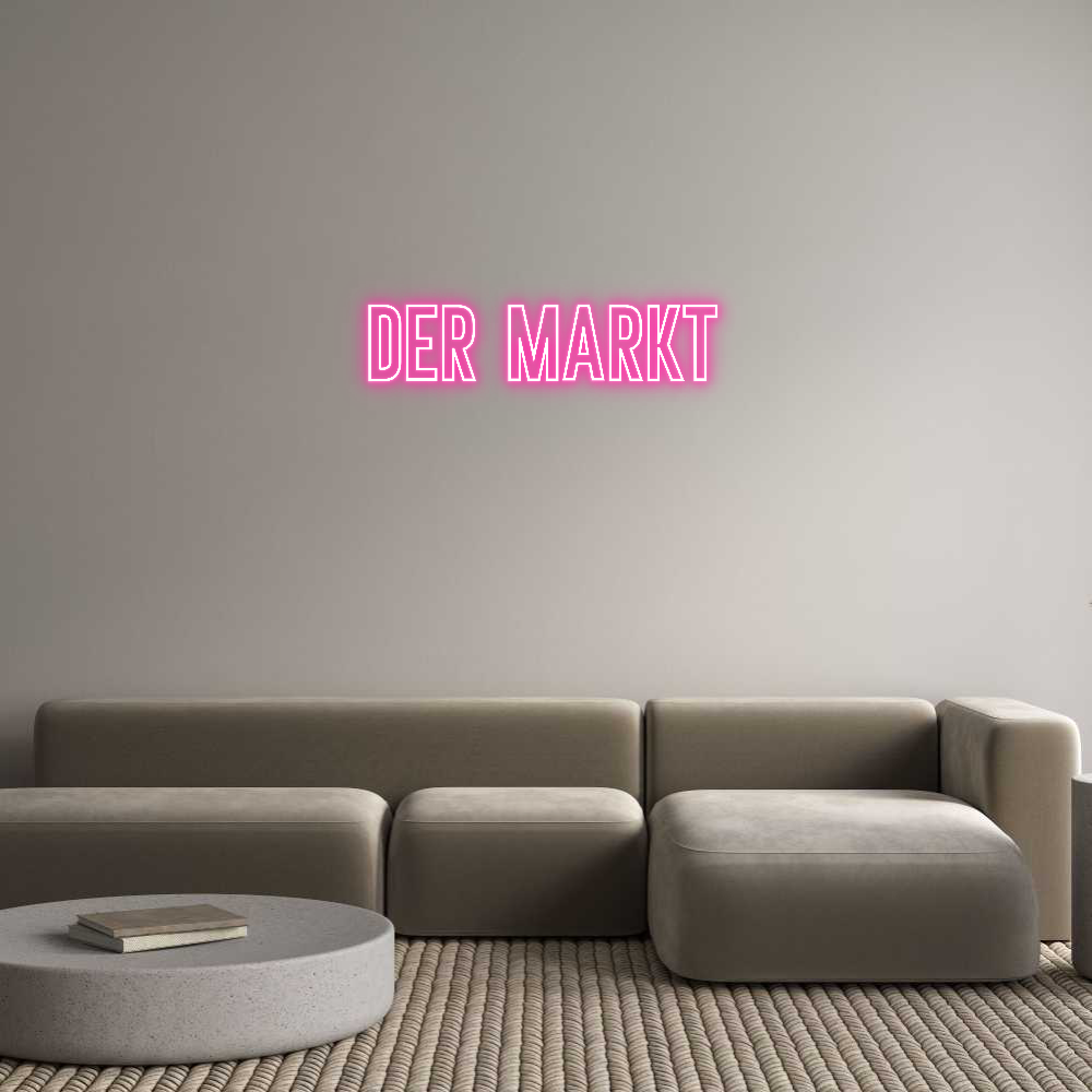 Individuelles Neon: DER MARKT