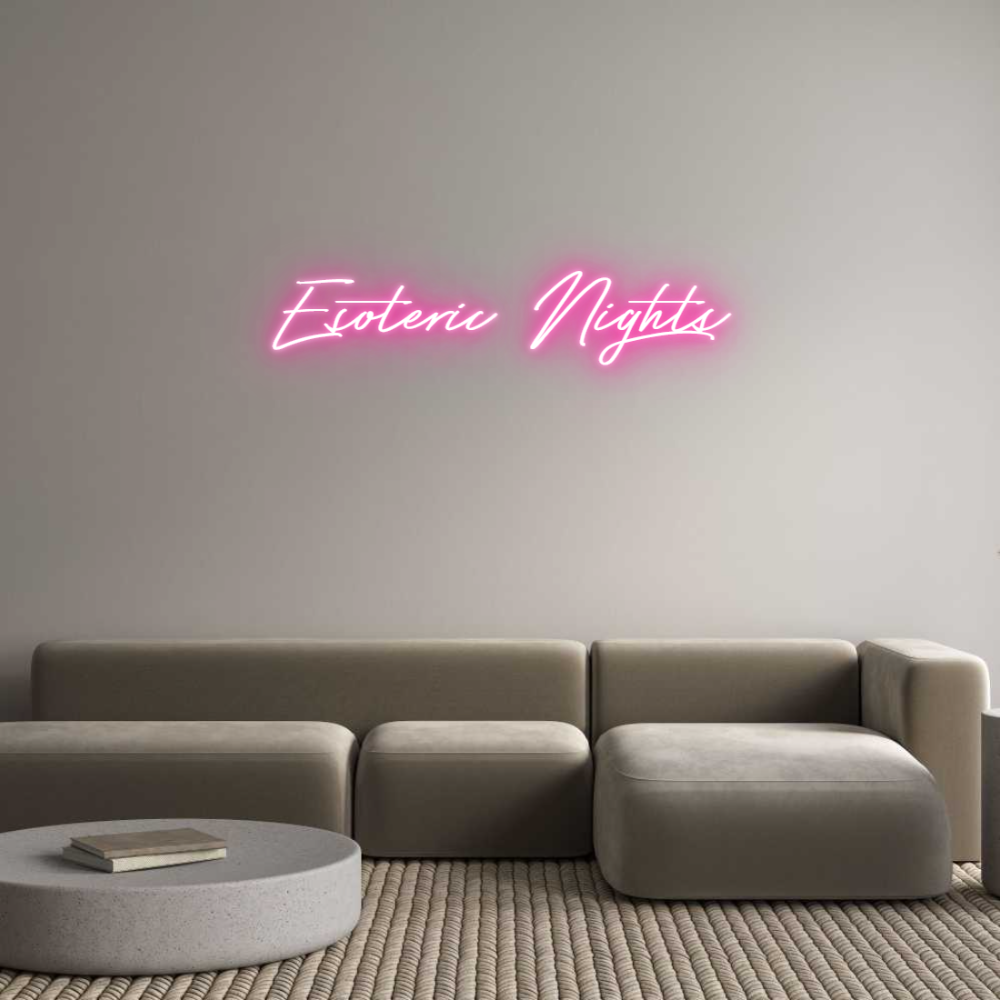 Individuelles Neon: Esoteric Nights