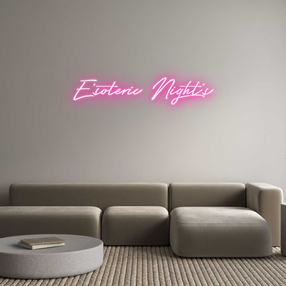 Individuelles Neon: E'soteric Nig...