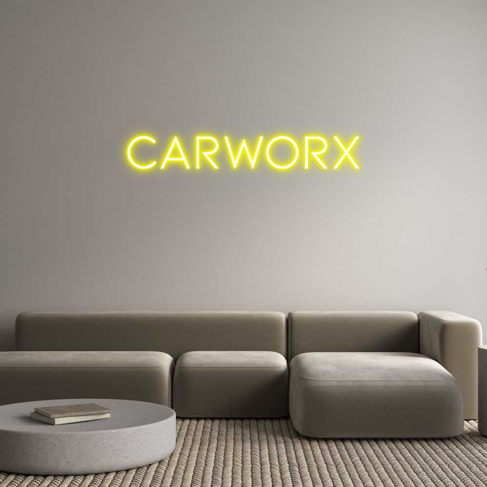 Individuelles Neon: CARWORX