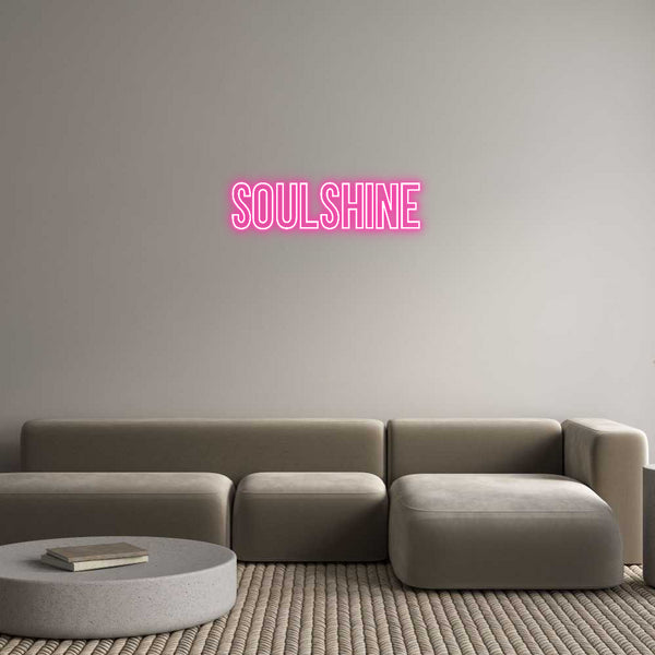 Individuelles Neon: Soulshine