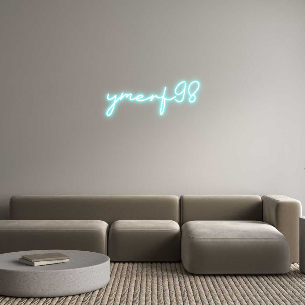 Individuelles Neon: ymerf98