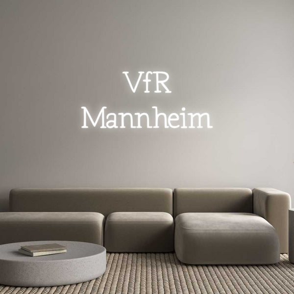 Individuelles Neon: VfR 
Mannheim