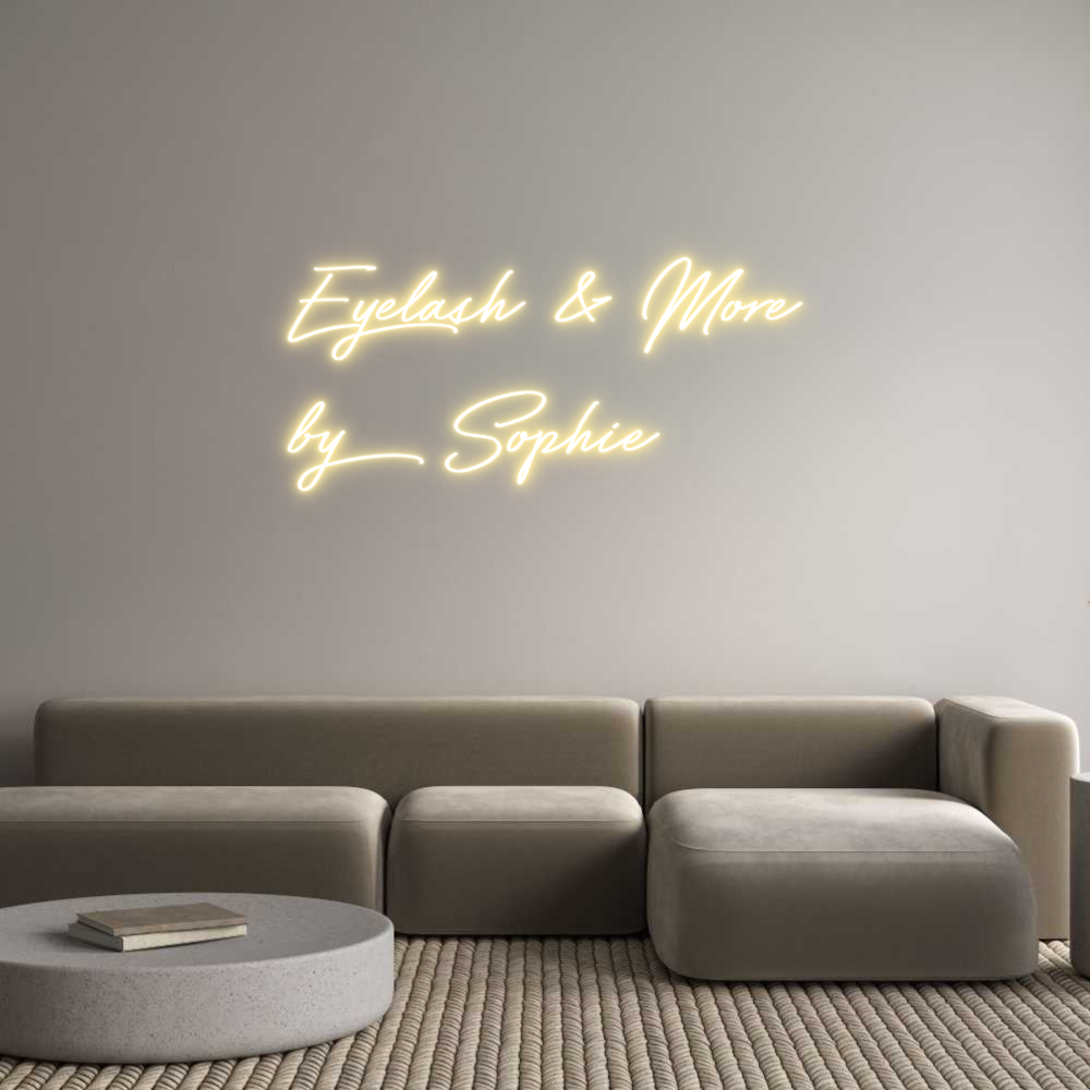 Individuelles Neon: Eyelash & Mor...