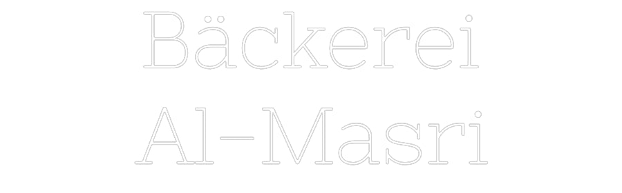 Individuelles Neon: Bäckerei
Al-...