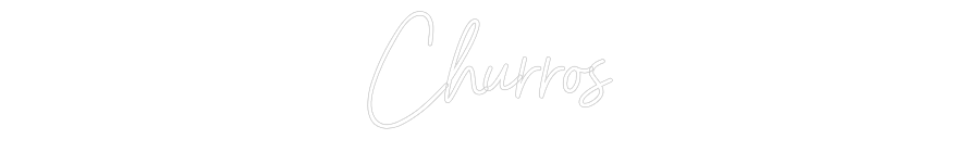 Individuelles Neon: Churros