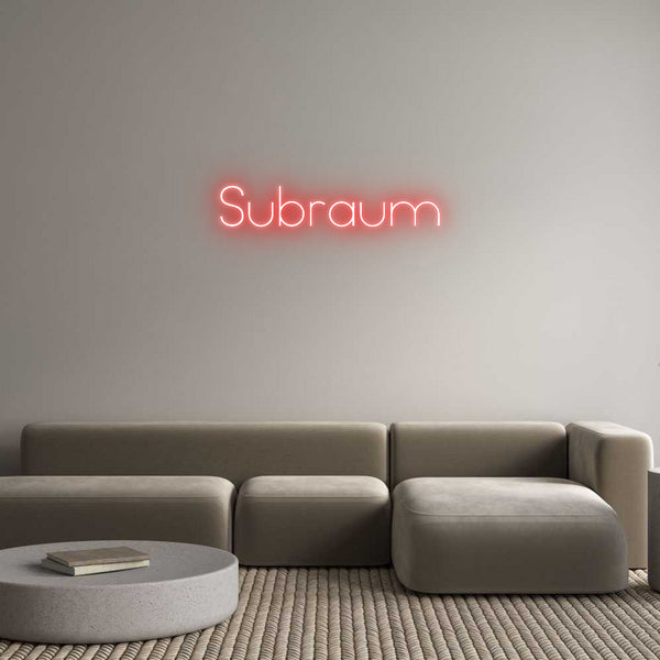 Individuelles Neon: Subraum