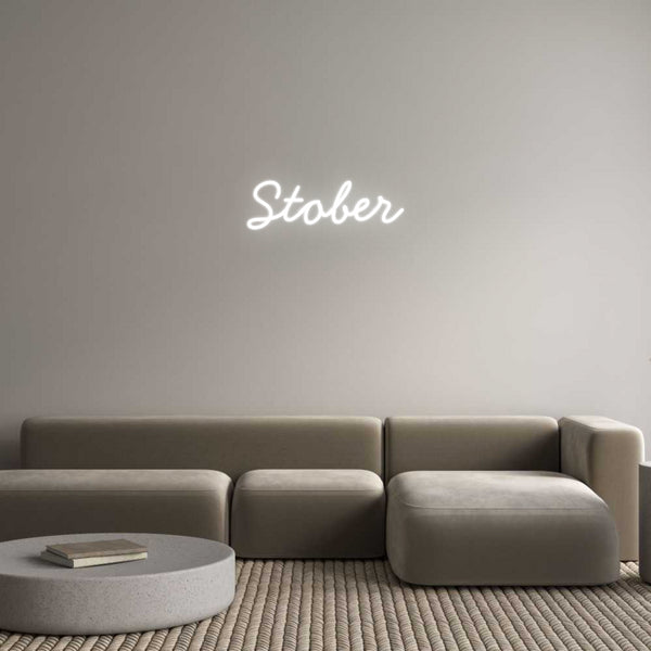 Individuelles Neon: Stober