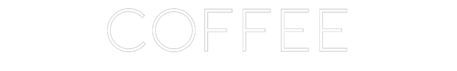 Individuelles Neon: COFFEE