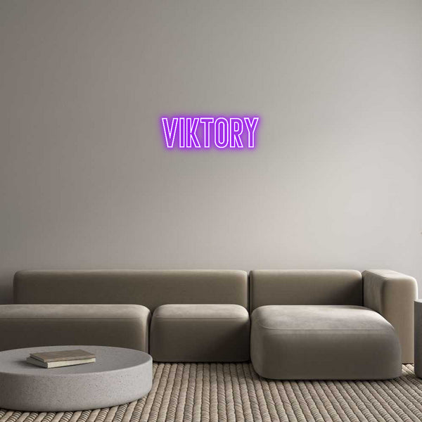 Individuelles Neon: Viktory