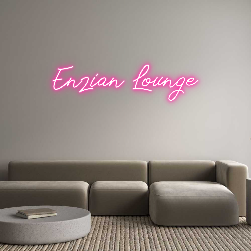 Individuelles Neon: Enzian Lounge