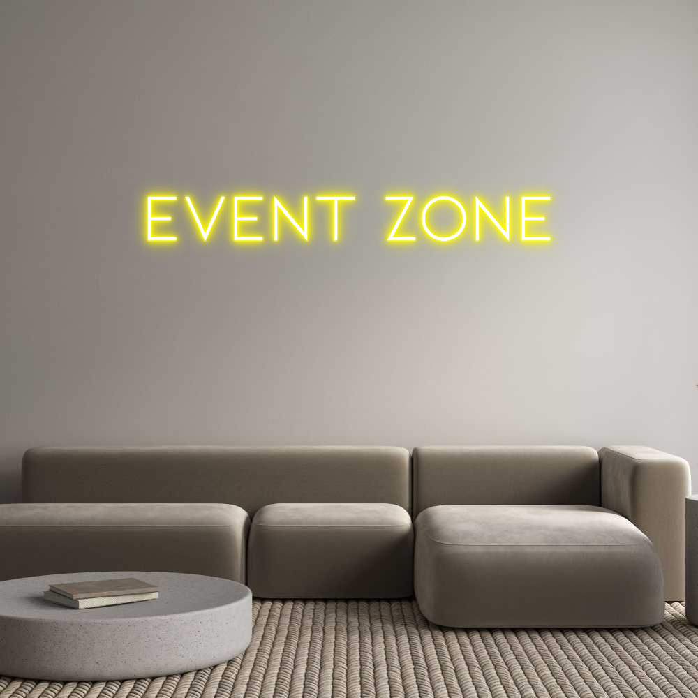 Individuelles Neon: Event Zone