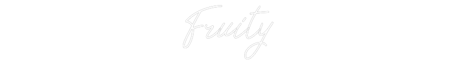 Individuelles Neon: Fruity