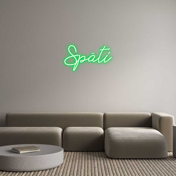 Individuelles Neon: Späti