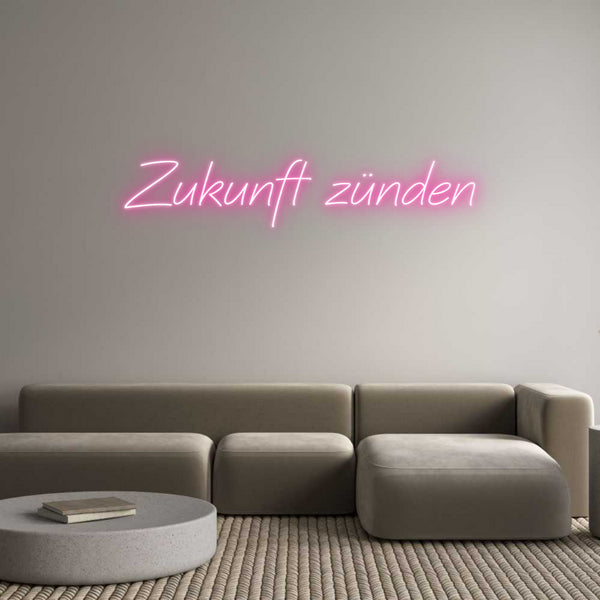 Individuelles Neon: Zukunft zünden