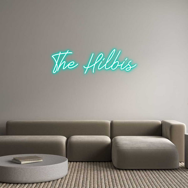 Individuelles Neon: The Hilbis