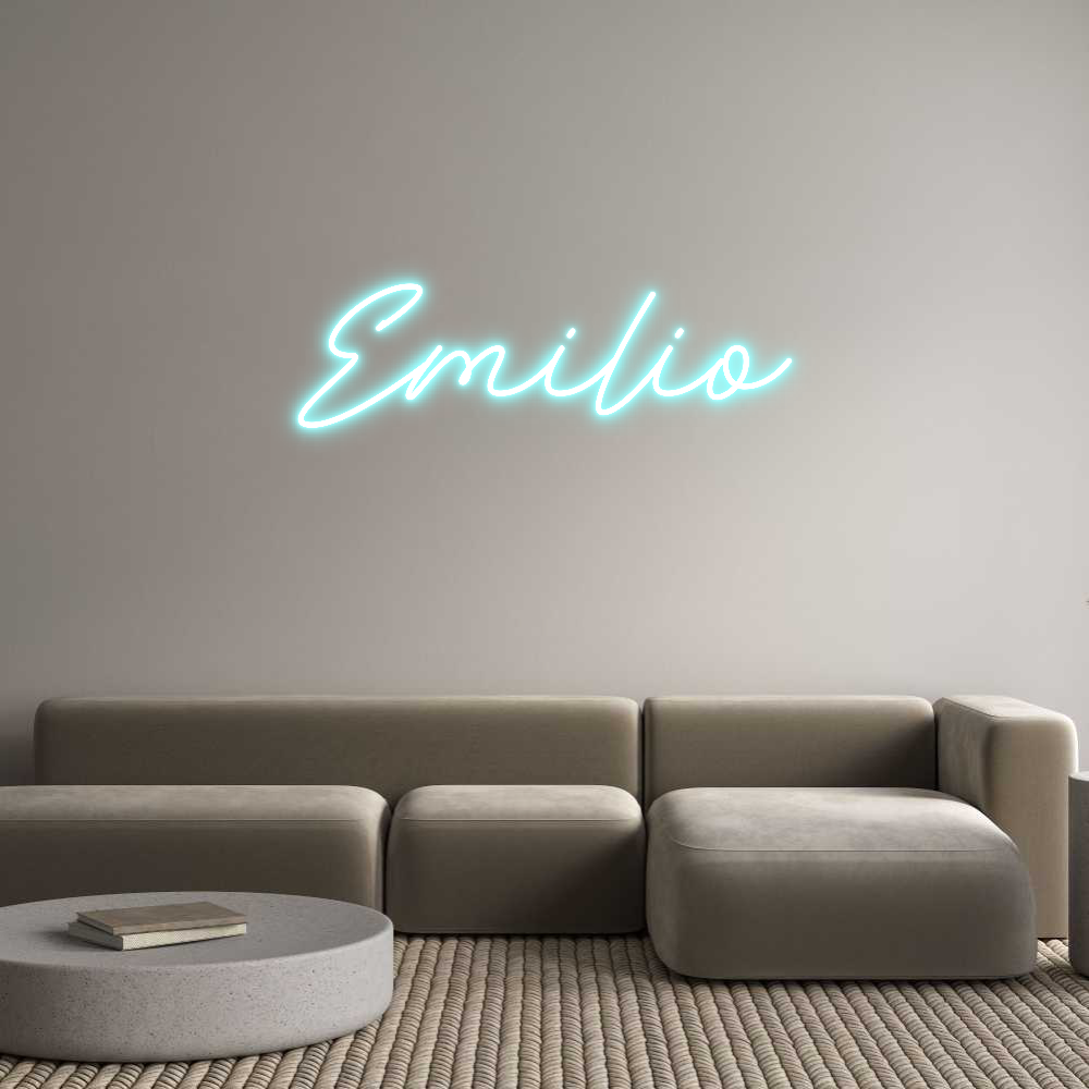 Individuelles Neon: Emilio