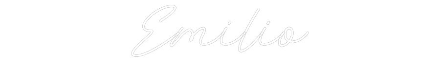 Individuelles Neon: Emilio