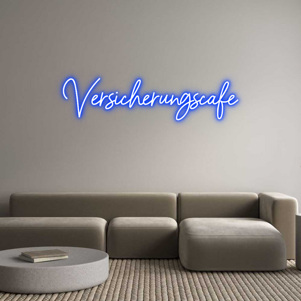 Individuelles Neon: Versicherungs...