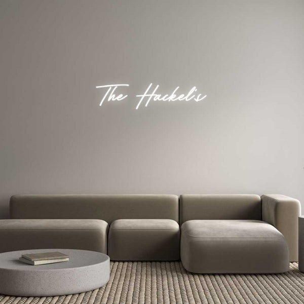 Individuelles Neon: The Hackel's