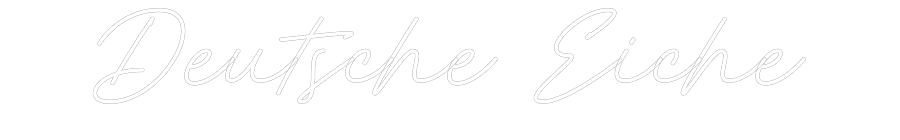 Individuelles Neon: Deutsche Eiche