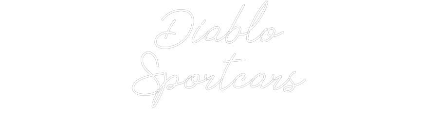 Individuelles Neon: Diablo
Sport...