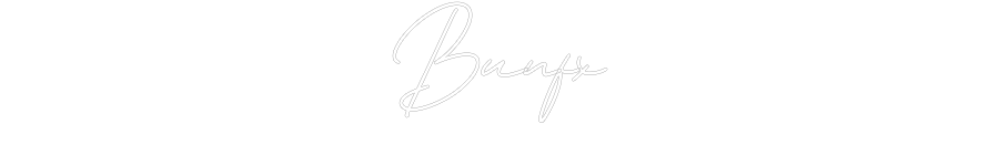 Individuelles Neon: Bunfx