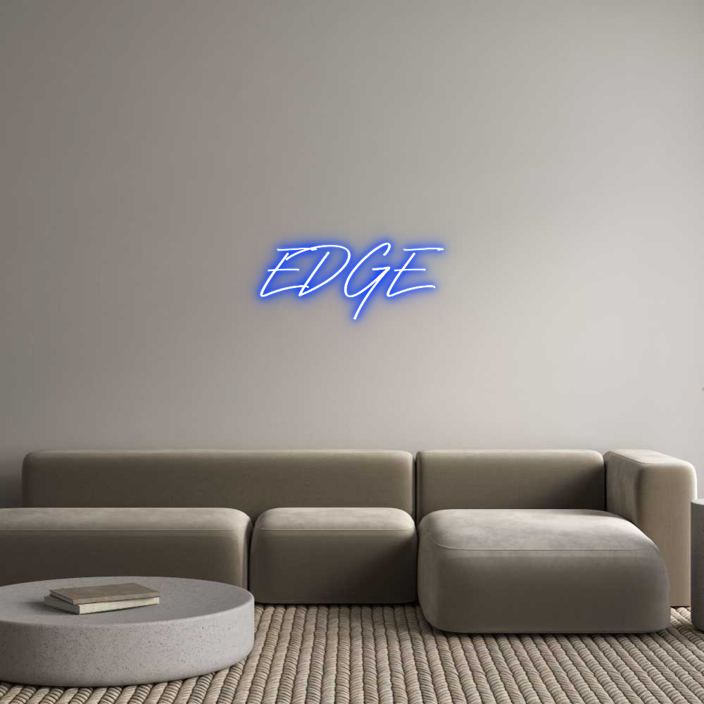 Individuelles Neon: EDGE