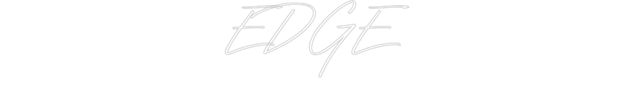 Individuelles Neon: EDGE