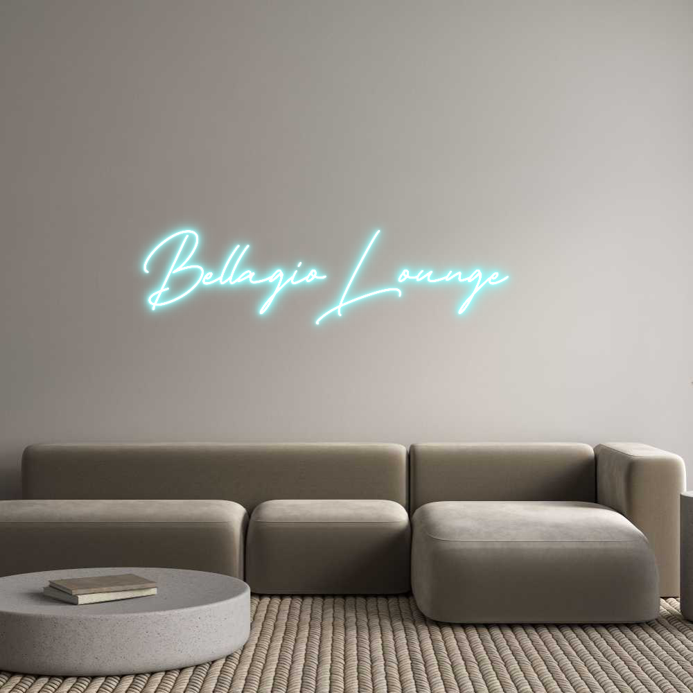Individuelles Neon: Bellagio Loun...