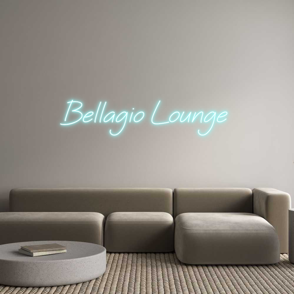 Individuelles Neon: Bellagio Loun...