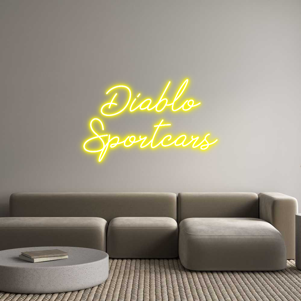 Individuelles Neon: Diablo
Sport...