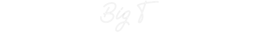 Individuelles Neon: Big T