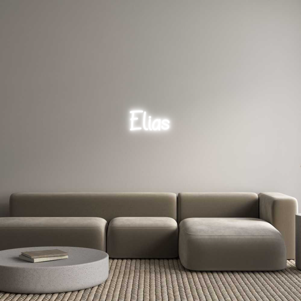 Individuelles Neon: Elias