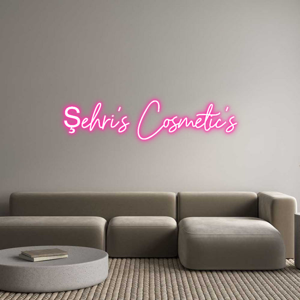 Individuelles Neon: Şehri's Cosme...