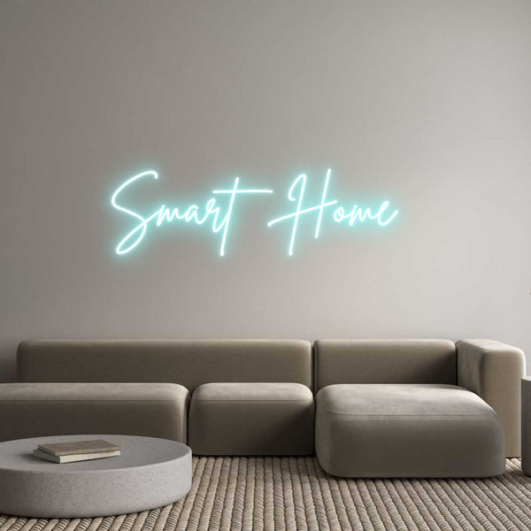 Individuelles Neon: Smart Home