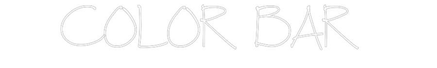 Individuelles Neon: COLOR BAR