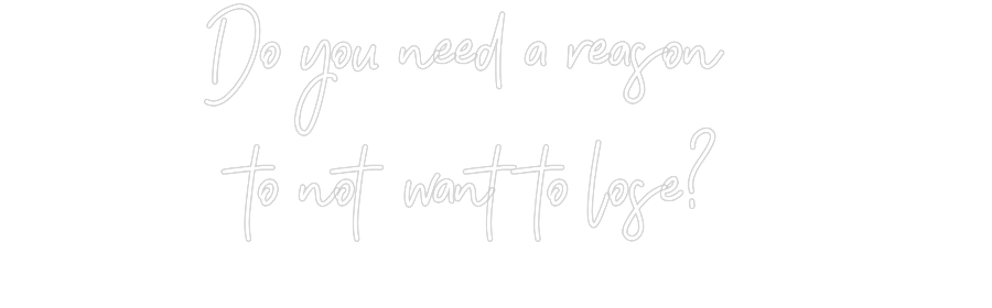 Individuelles Neon: Do you need a...