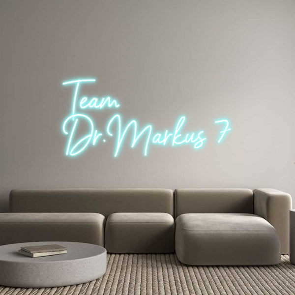 Individuelles Neon: Team
Dr.Mark...