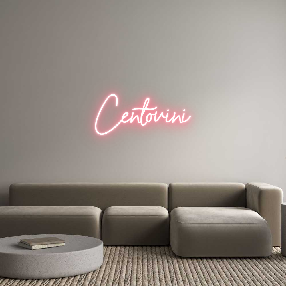 Individuelles Neon: Centovini