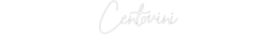 Individuelles Neon: Centovini
