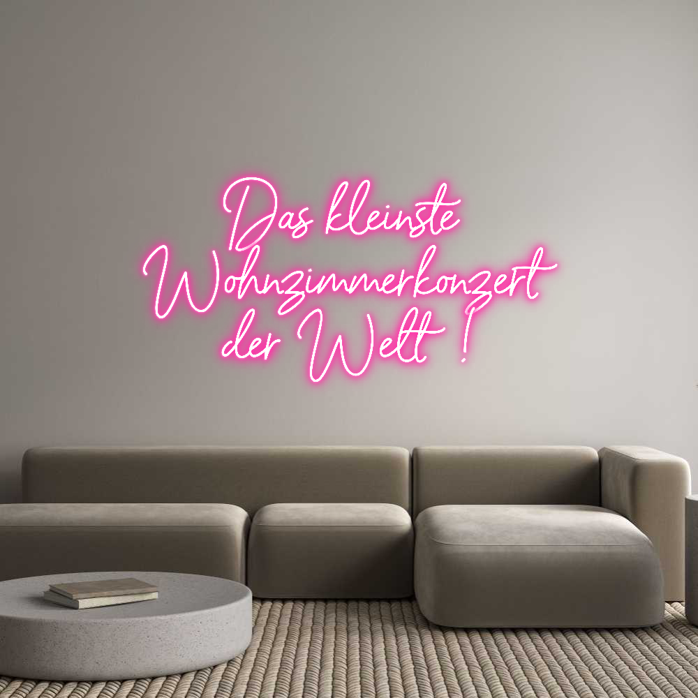 Individuelles Neon: Das kleinste ...