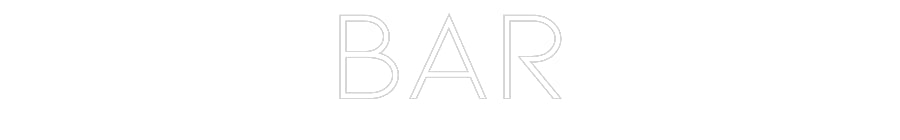 Individuelles Neon: BAR