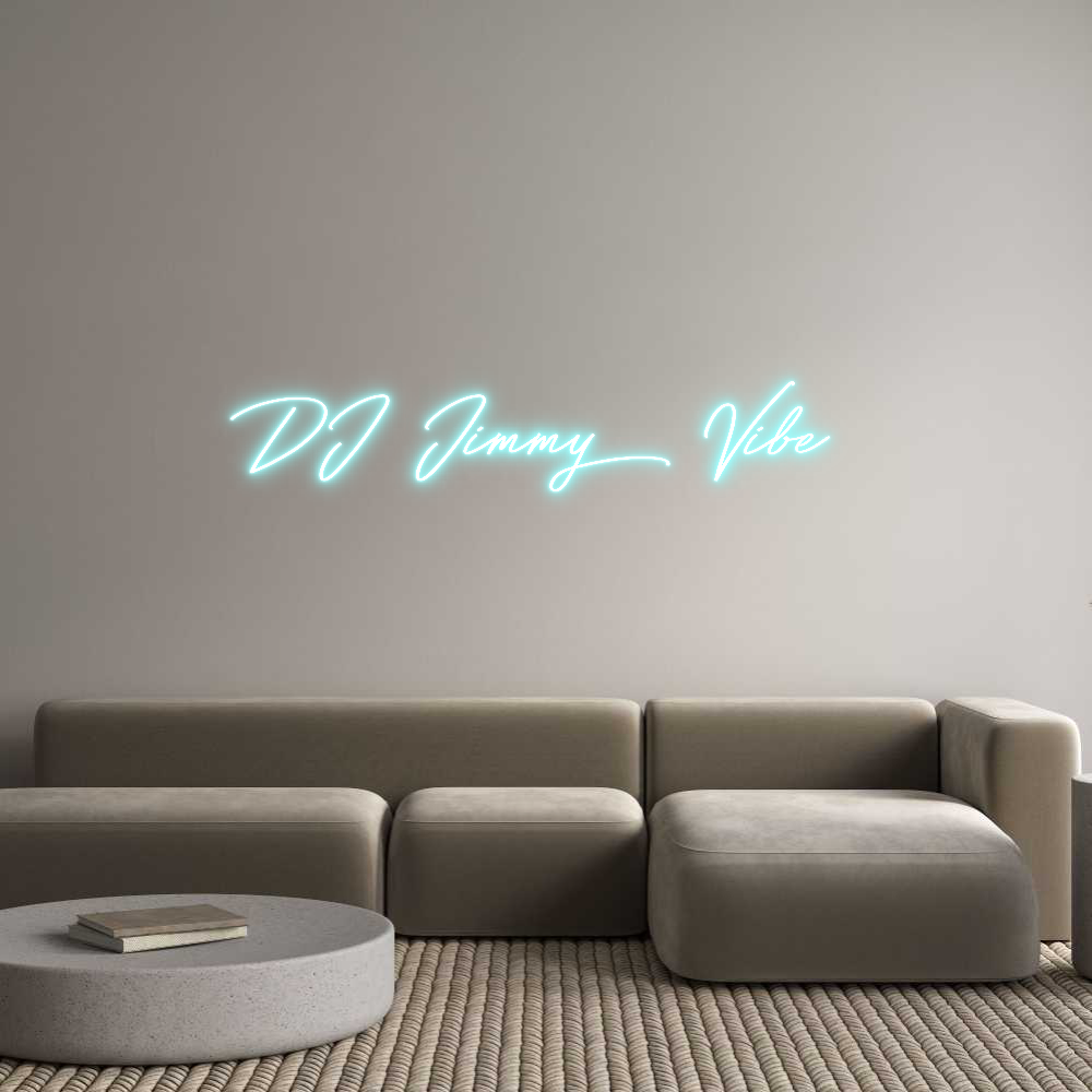Individuelles Neon: DJ Jimmy Vibe