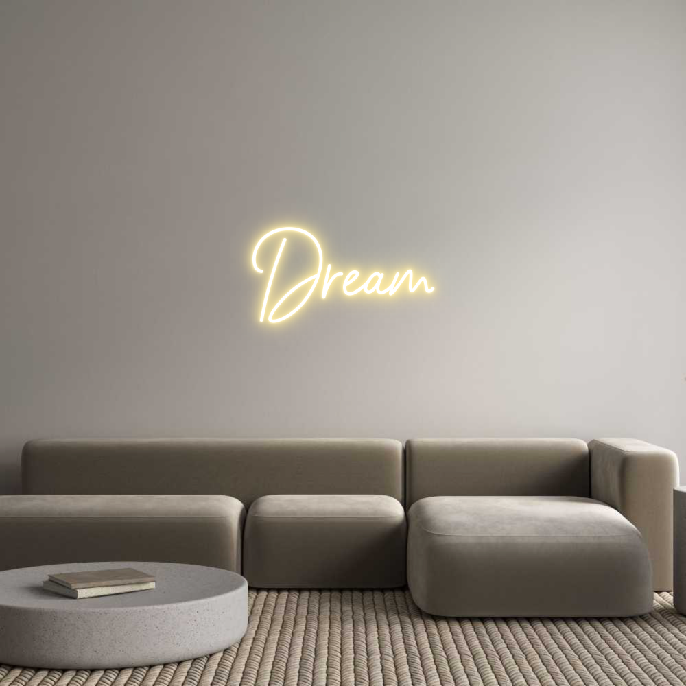 Individuelles Neon: Dream