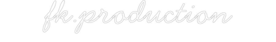 Individuelles Neon: fk.production