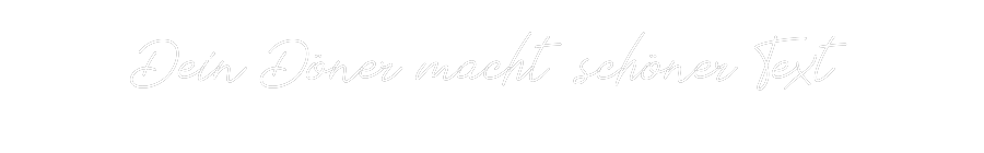 Individuelles Neon: Dein Döner ma...